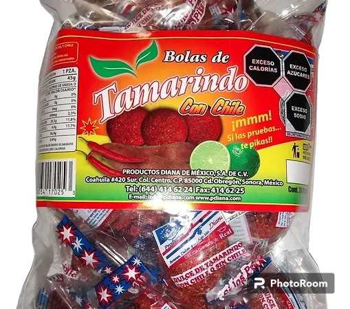 Bolas de Tamarindo Productos Diana